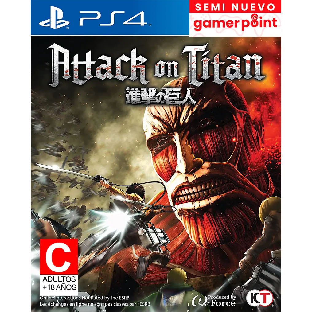 Attack of Titan PS4 Usado
