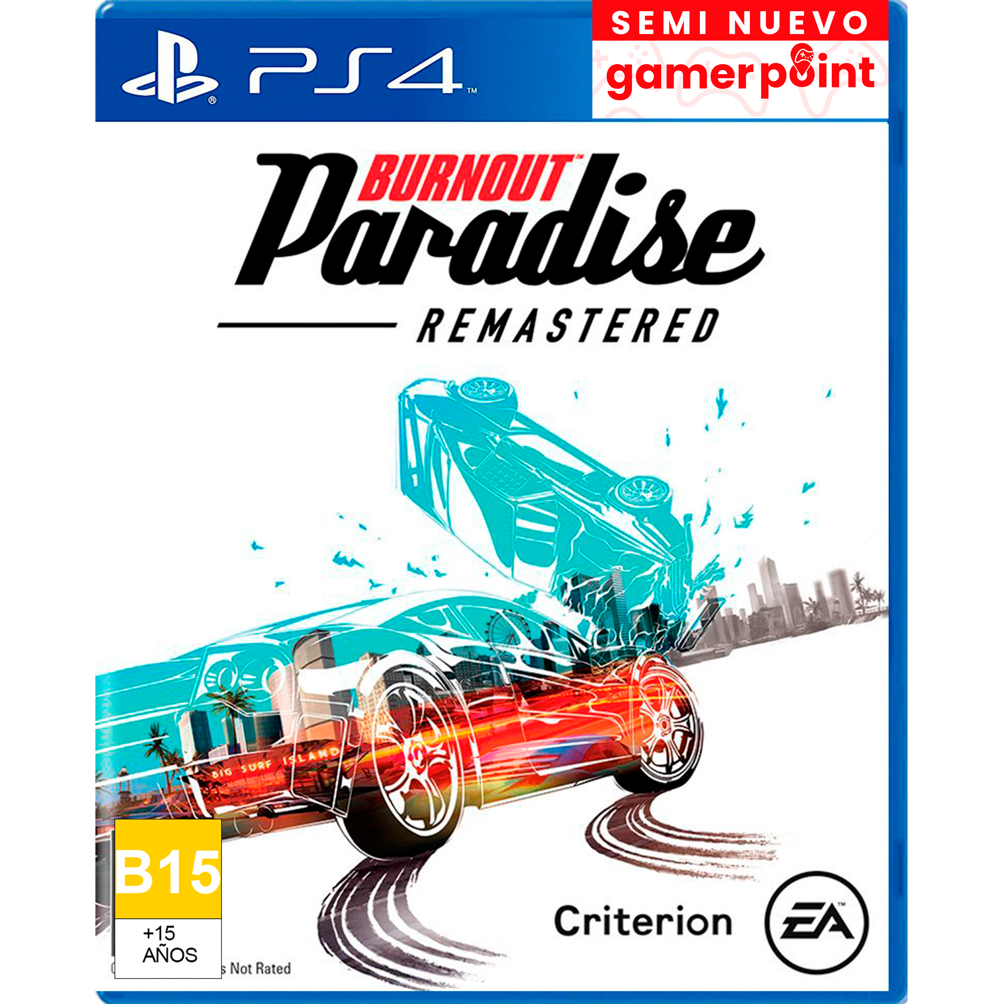 Burnout Paradise Remastered Ps4 Usado