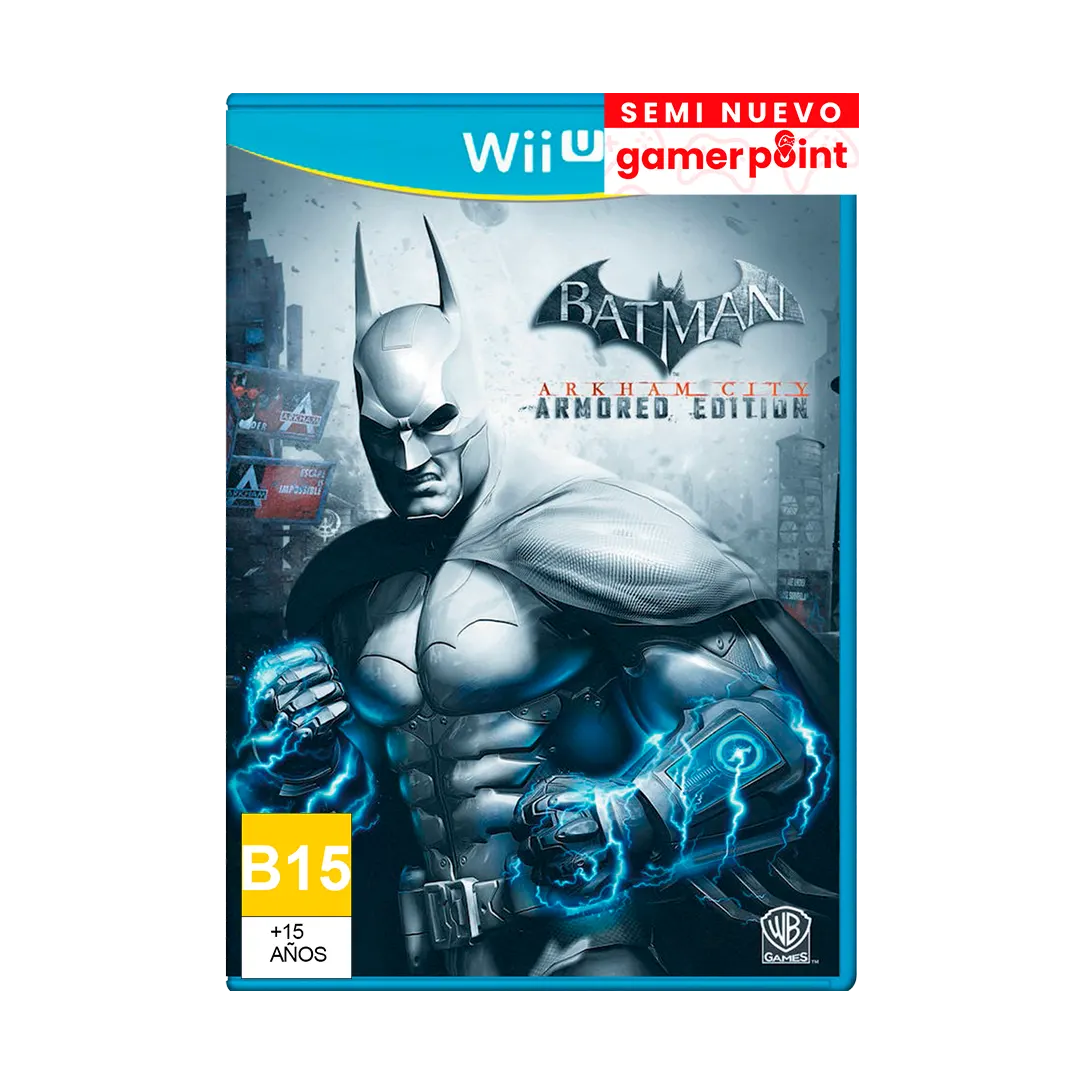Batman Arkham City Armored Wii U  Usado