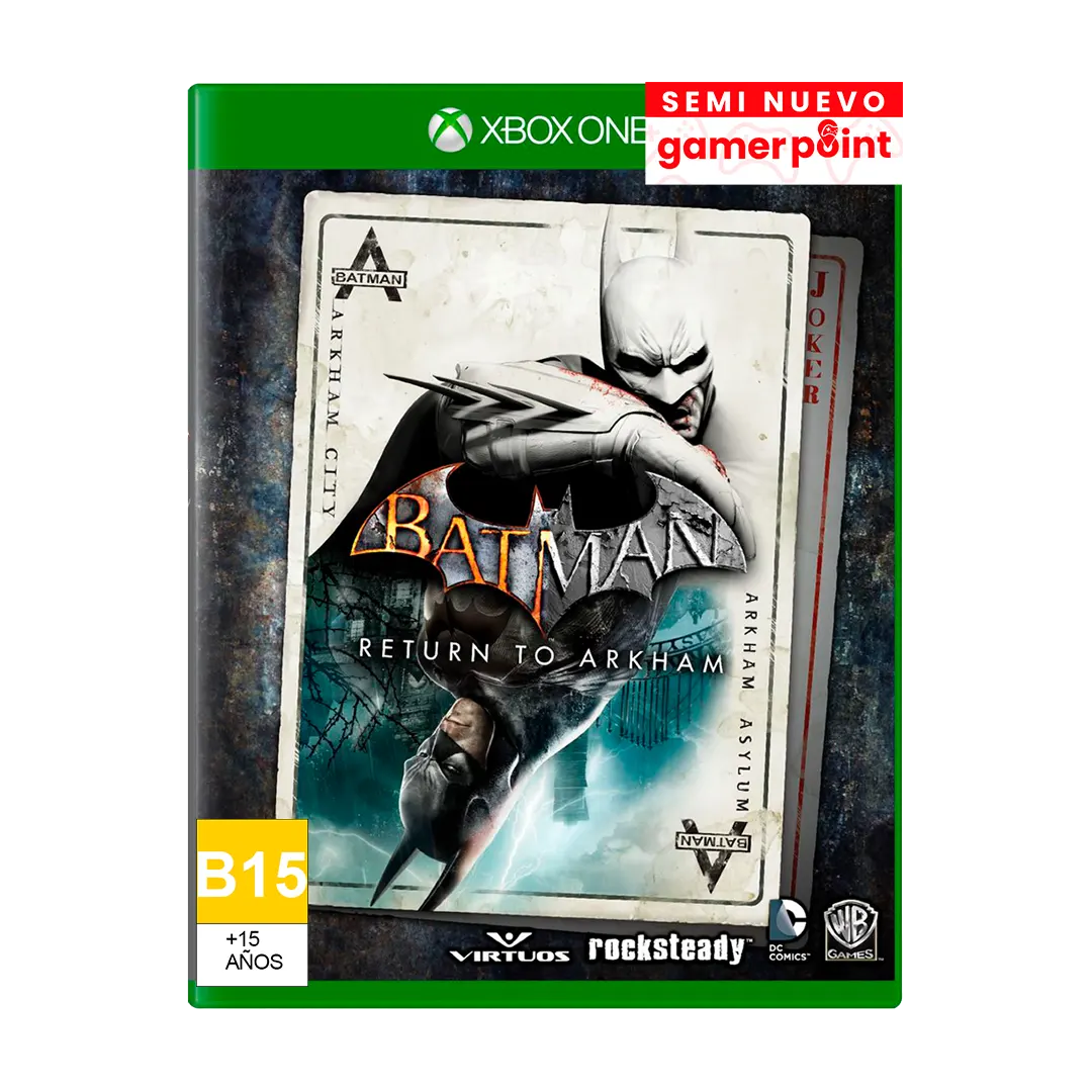 Batman Return To Arkham  Xbox One  Usado