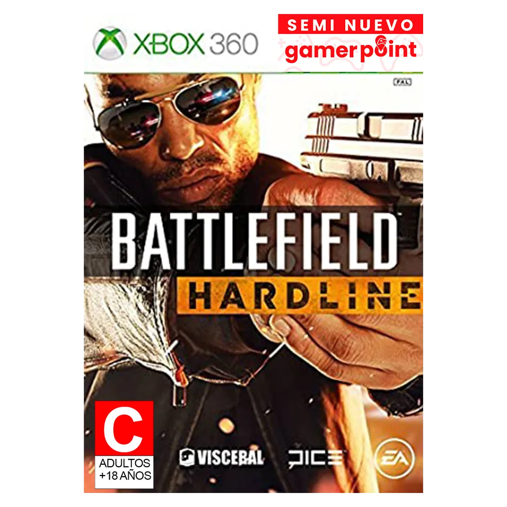 Battlefield Hardline Xbox 360  Usado