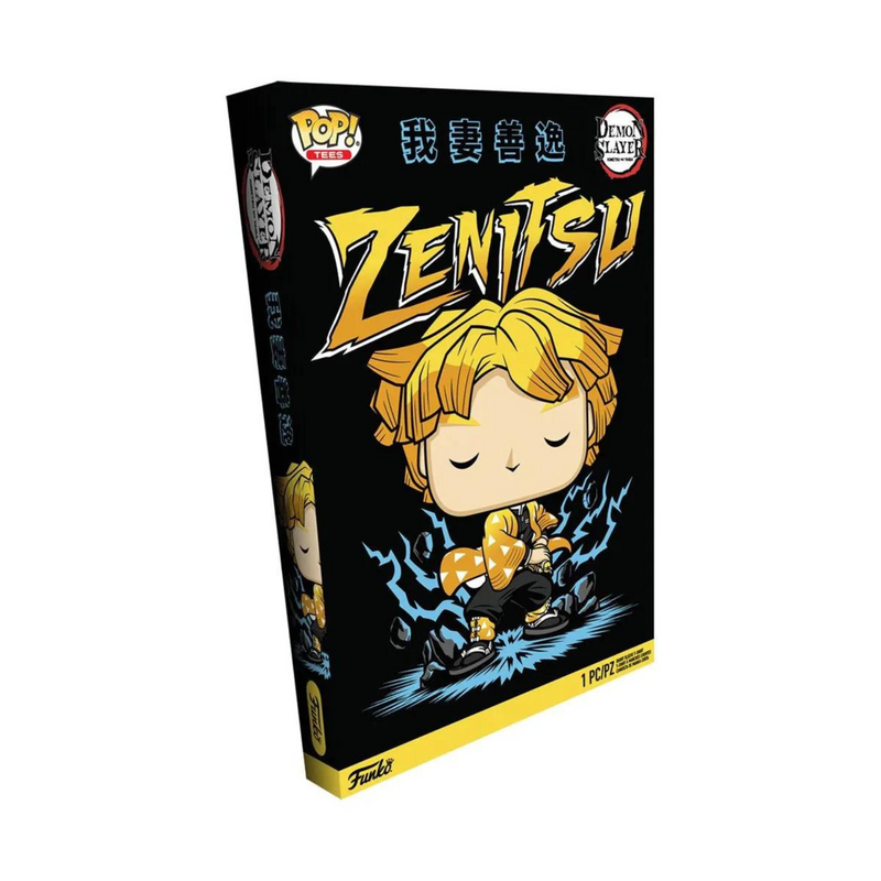 Boxed Tee: Demon Slayer - Zenitsu Playera Grande