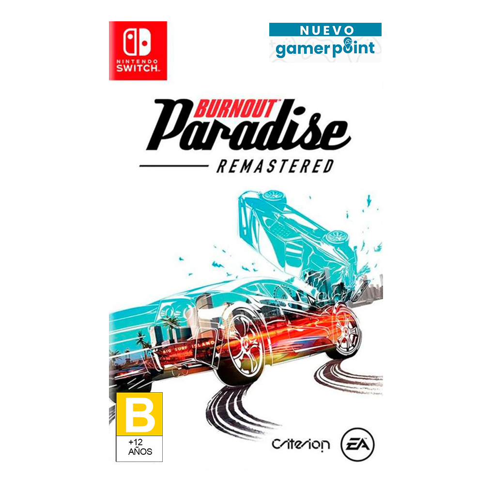 Burnout Paradise Remastered Nintendo Switch