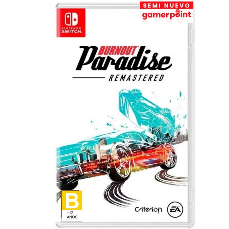 Burnout Paradise Remastered Nintendo Switch Usado