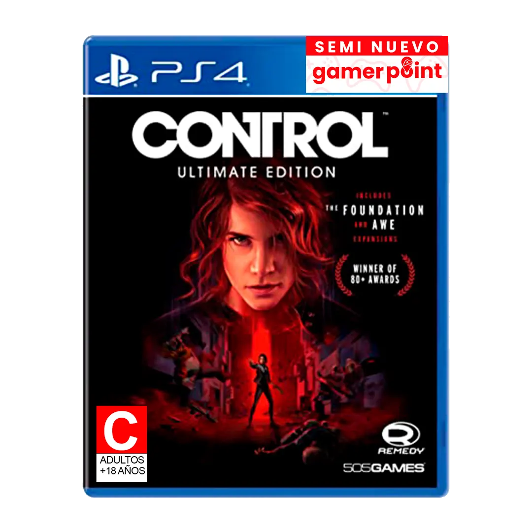 Control Ultimate Edition Ps4 Usado