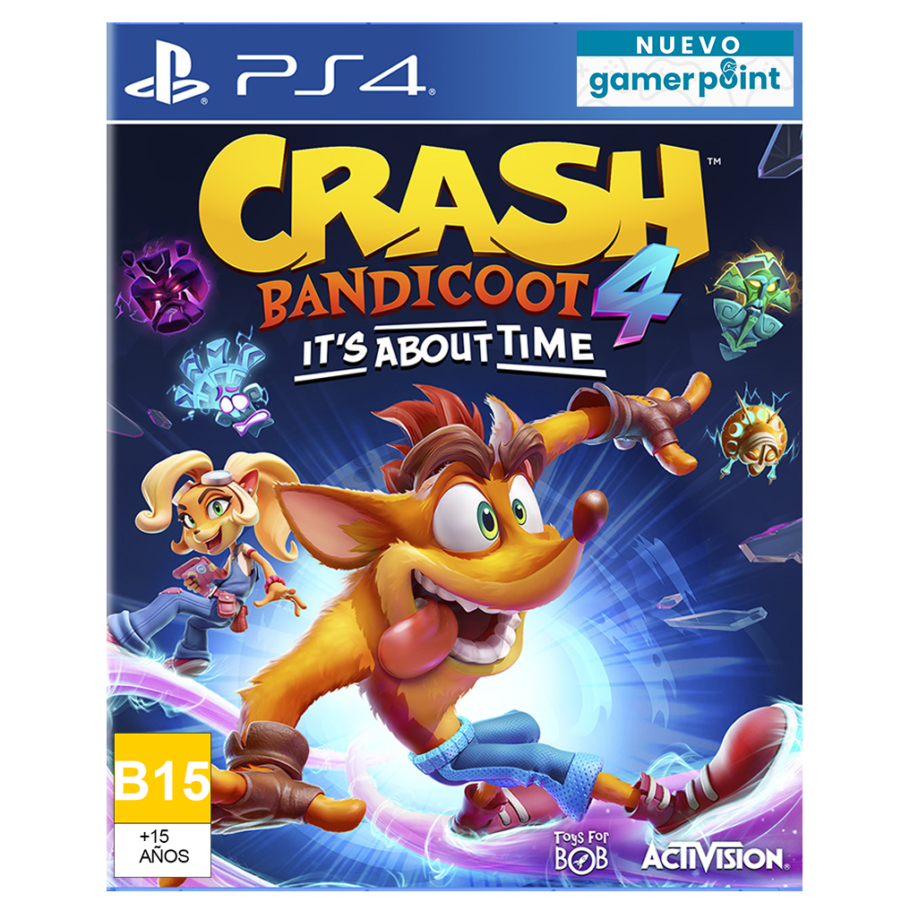 Crash Bandicoot 4 It'S About Time Ps4