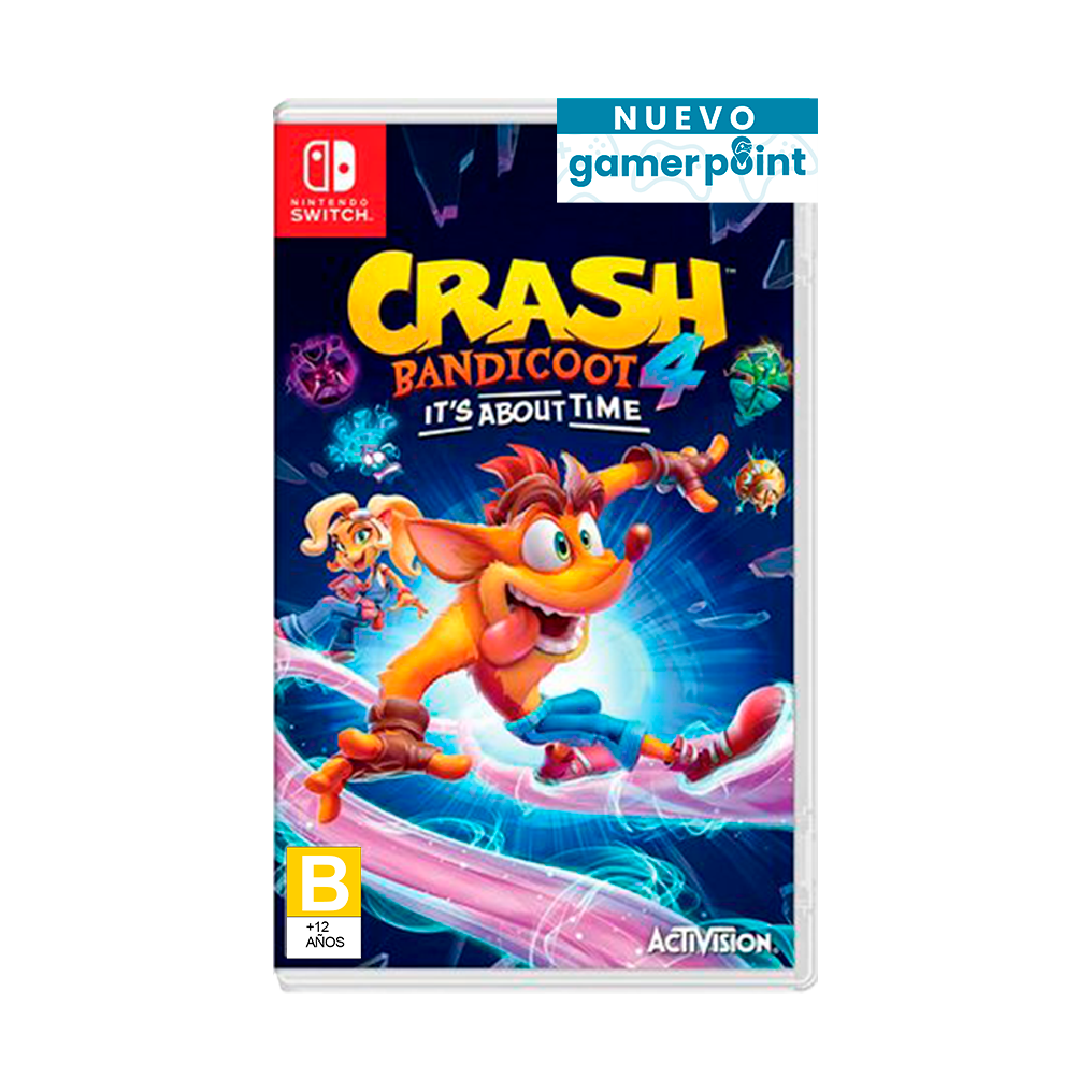 Crash Bandicoot 4 I´ts About Time Nintendo Switch