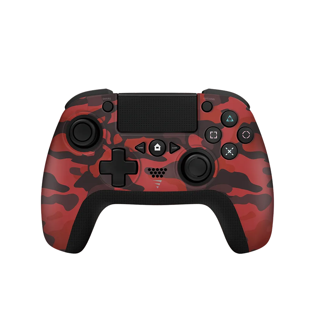 Voltedge Cx50 Wireless Controller Camo Red Ps4