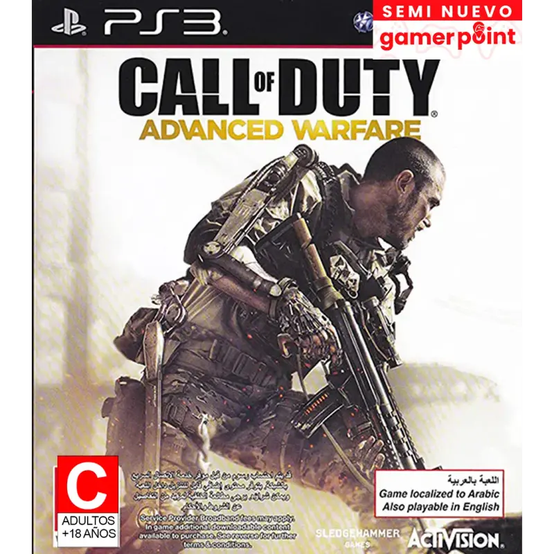 Call Of Duty Advanced Warfare Ps3  Usado