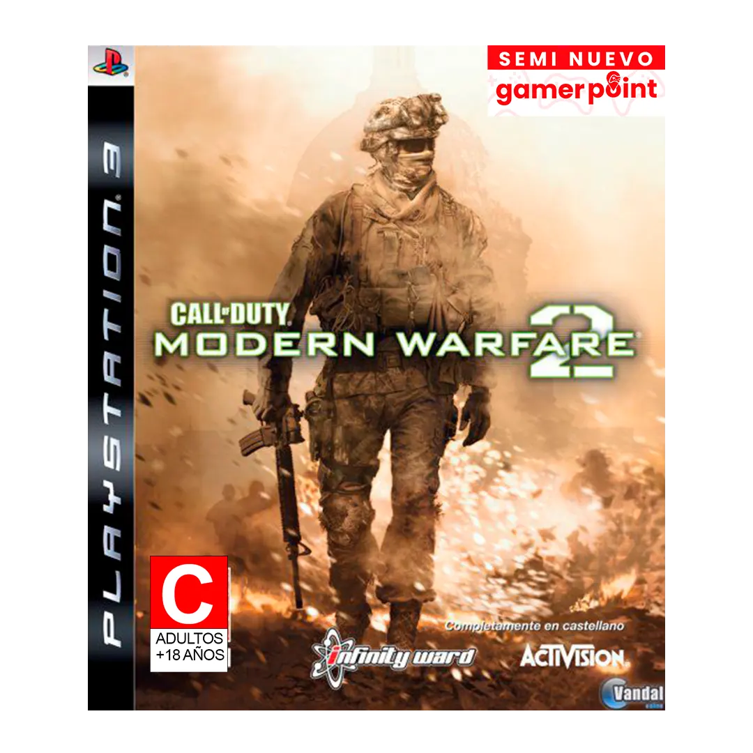 Call Of Duty Modern Warfare 2 Ps3  Usado