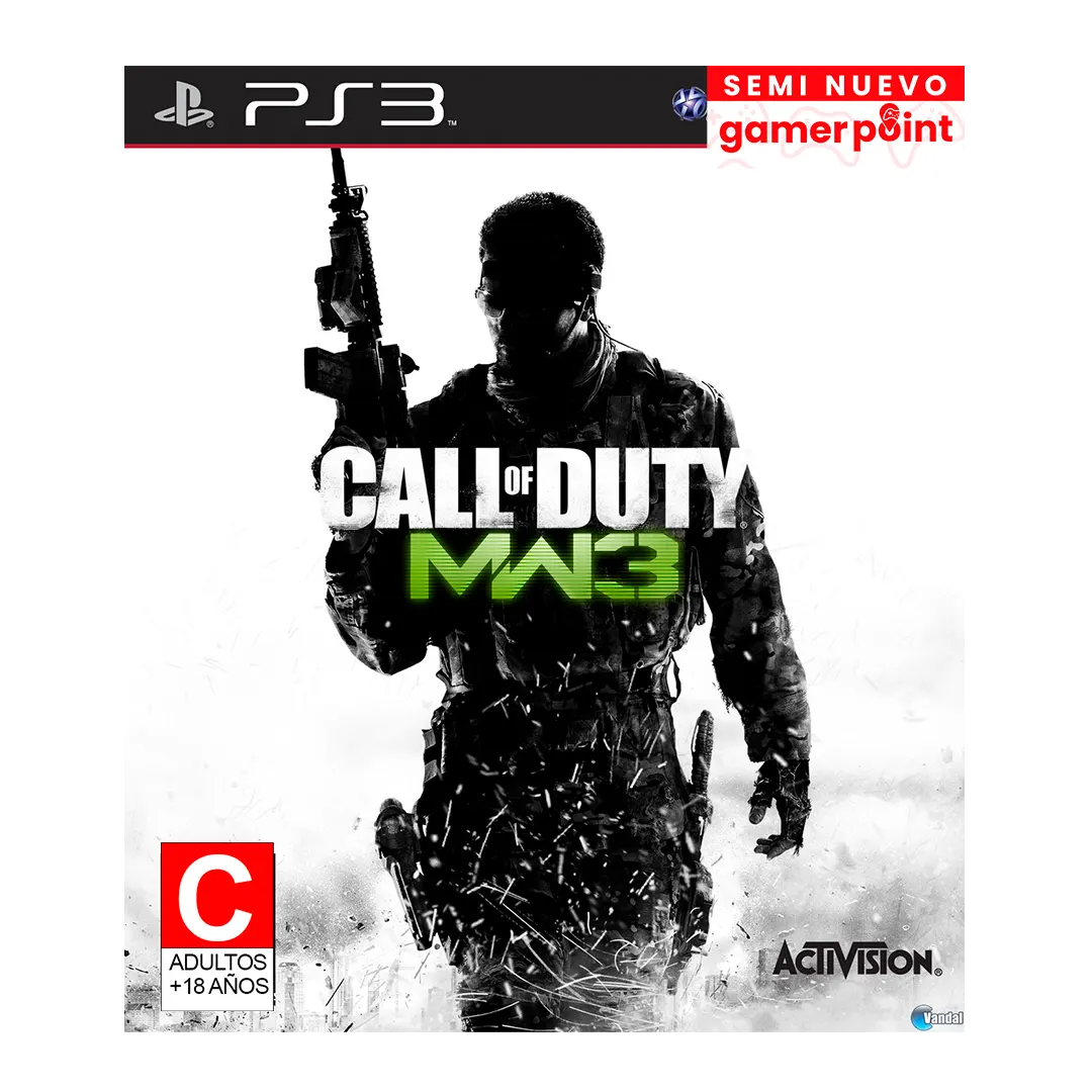 Call Of Duty Modern Warfare 3 Ps3  Usado