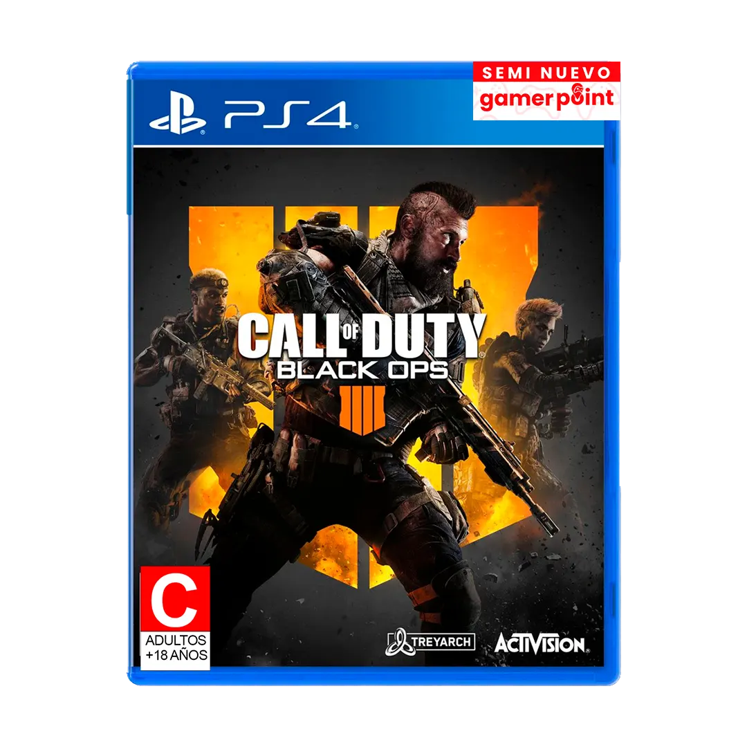 Call Of Duty Black Ops 4 Ps4 Usado