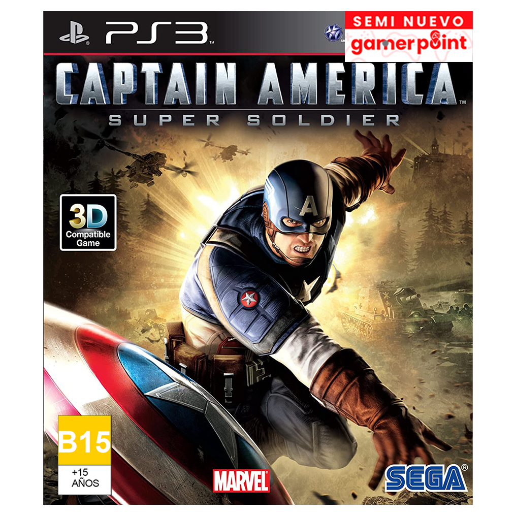 Capitan America Super Soldier Ps3 Usado