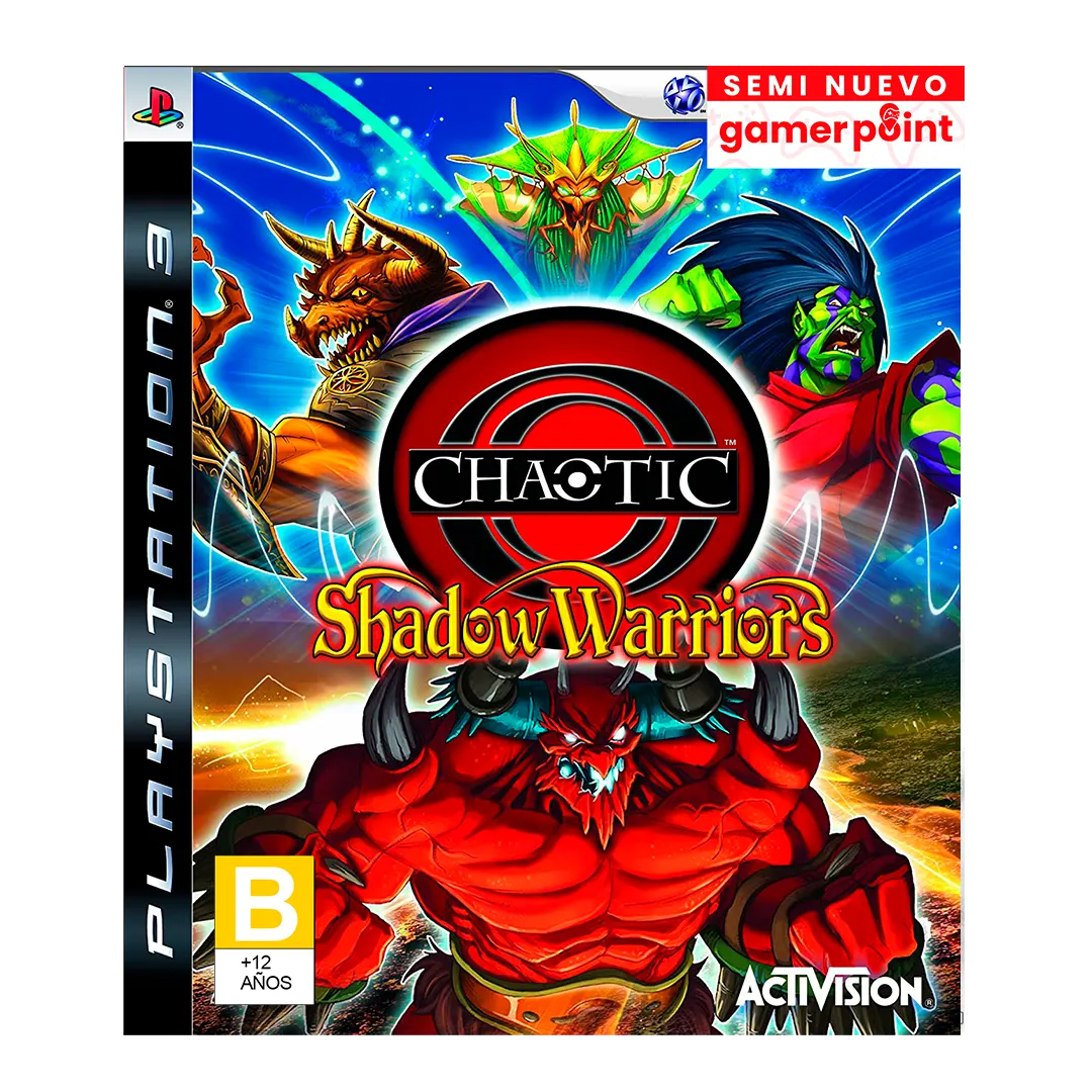 Chaotic Shadow Warriors Ps3 Usado