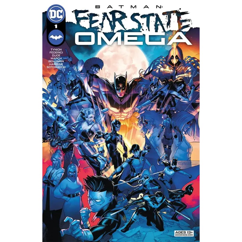Comic Batman Fear State Omega #1
