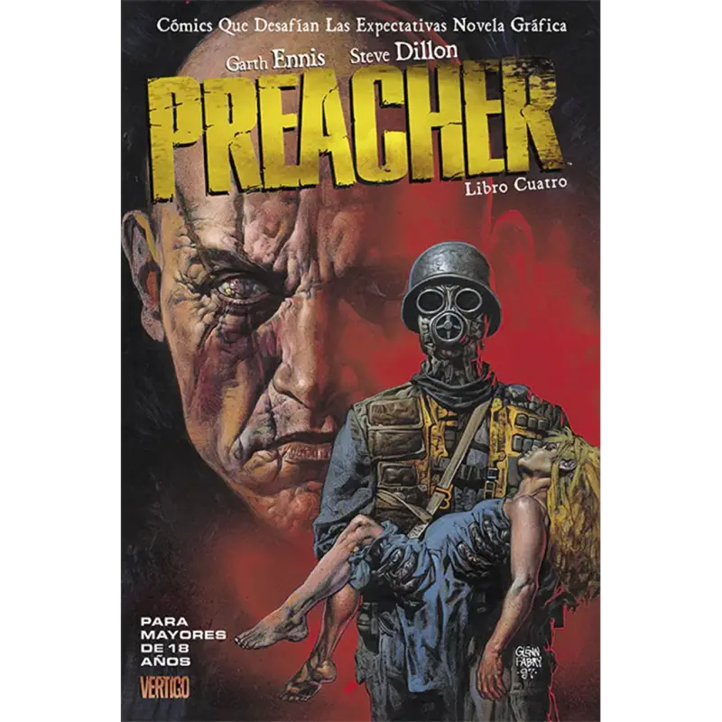 Comic Preacher Libro Cuatro