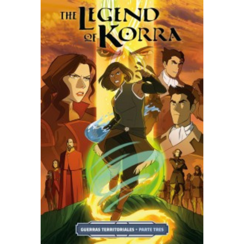 Comic The Legend Of Korra Guerras Territ. 1