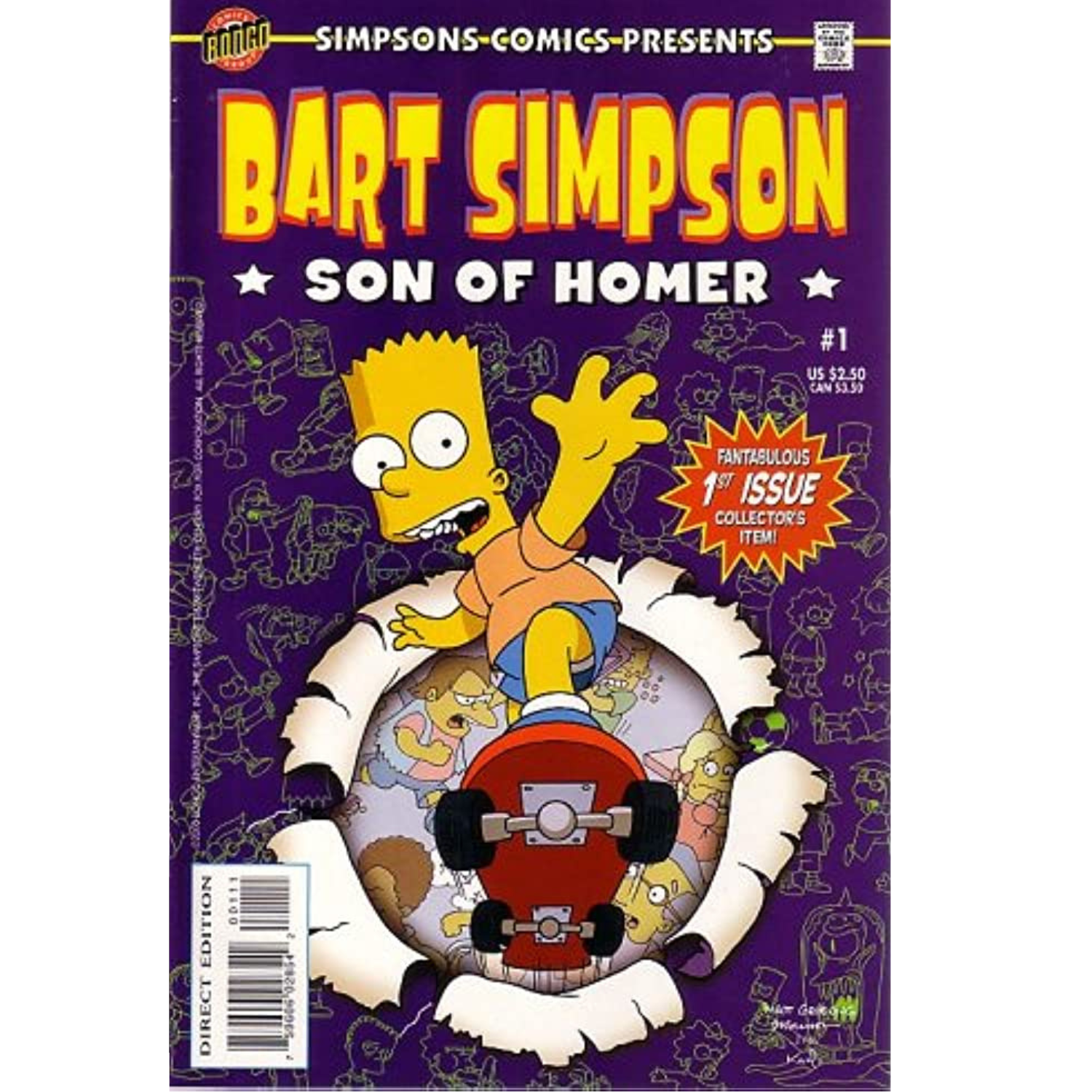 Comic Bart Simpson 1