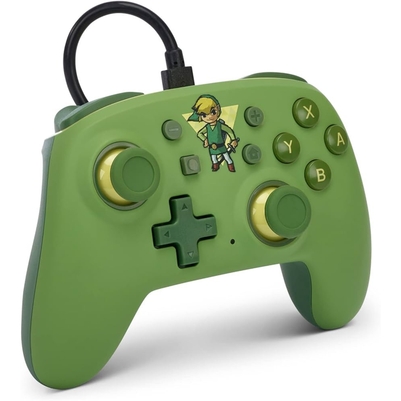 Control Alámbrico Zelda Nano Toon Link (Power A) Nintendo Switch