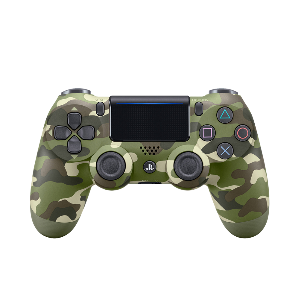 Control Dualshock 4 Green Camouflage
