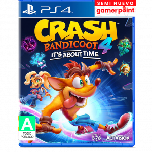 Crash Bandicoot 4 Its About Time Ps4 Usado