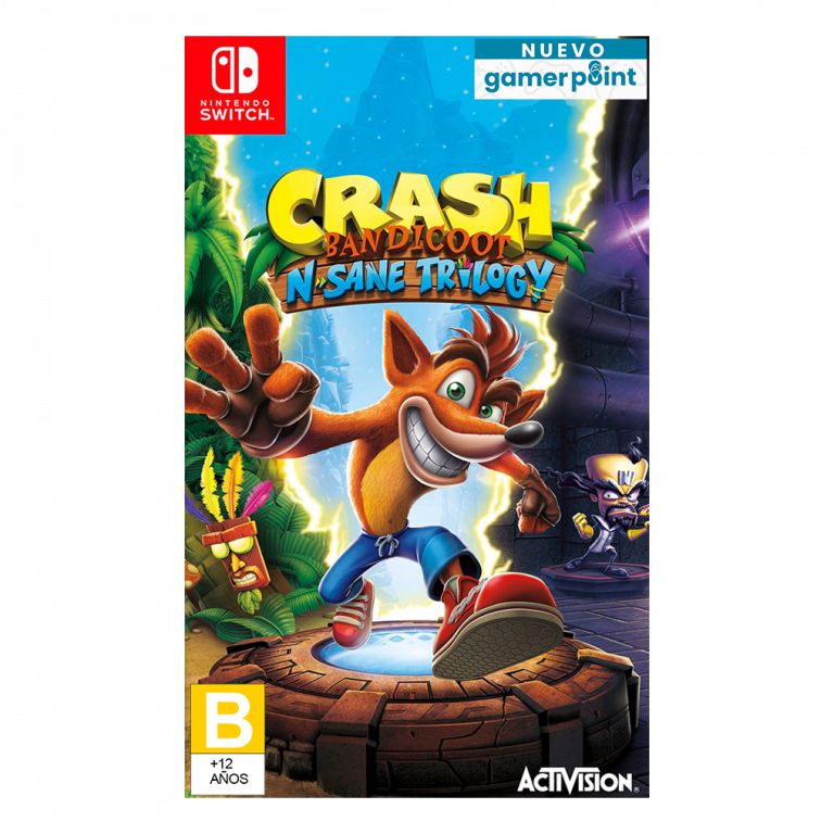 Crash Bandicoot N-Sane Trilogy Nintendo Switch