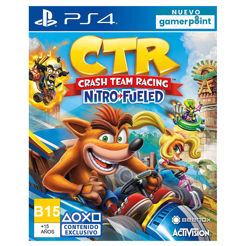 Crash Team Racing Nitro Fueled Ps4