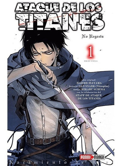 Manga Ataque De Los Titanes No Regrets N.1 No Regrets