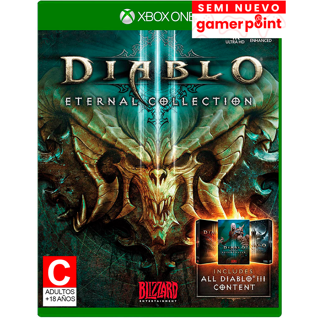 Diablo 3 Eternal Collection Xbox One Usado