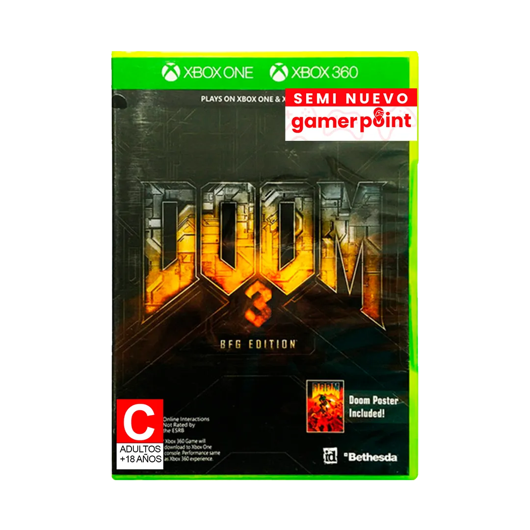 Doom 3 Bfg Edition Xbox Usado