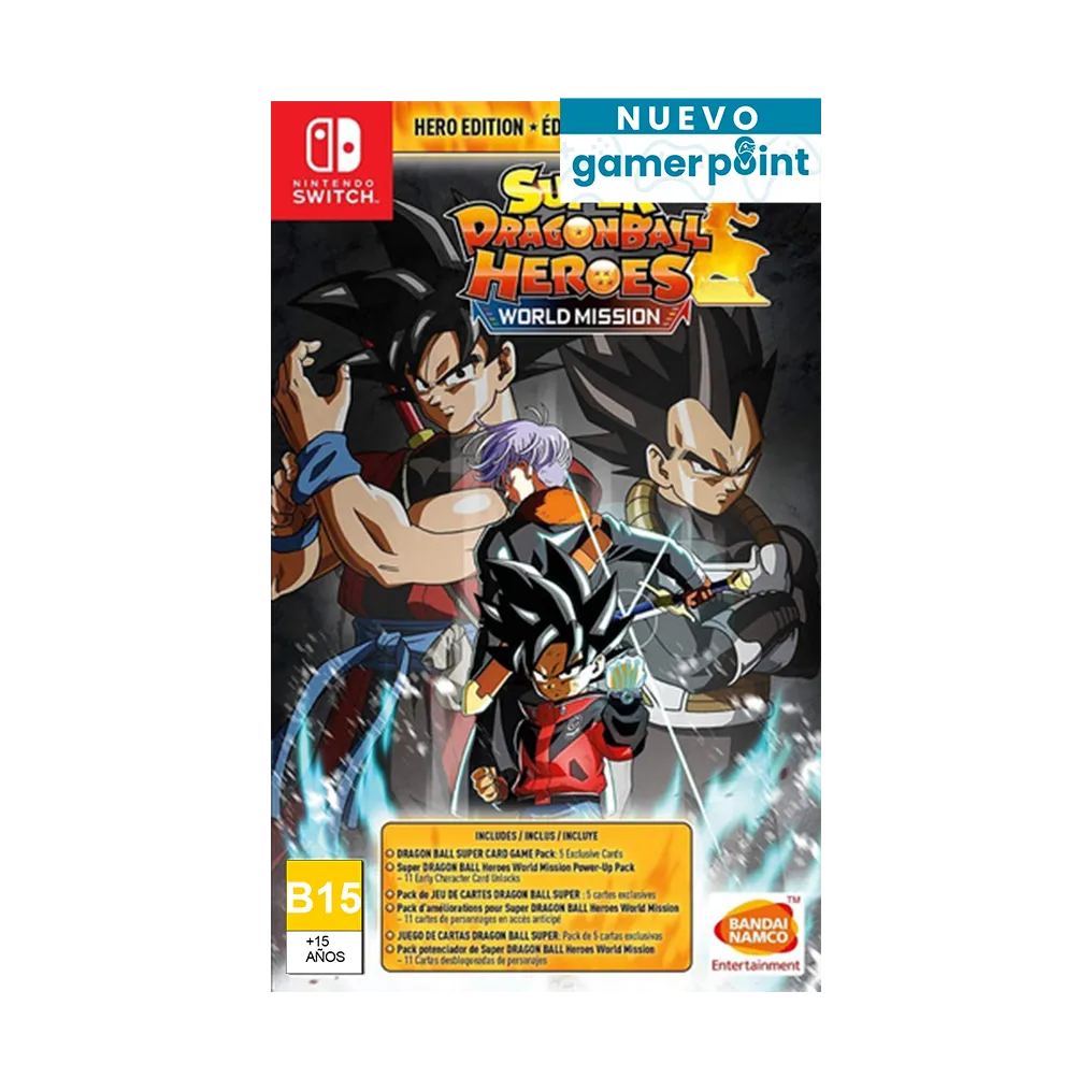 Super Dragon Ball Heroes : World Mission Nintendo Switch