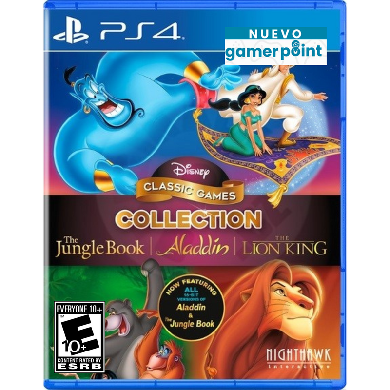 Disney Classic Games Coll. Jungle Book, Aladding & Lion King ps4