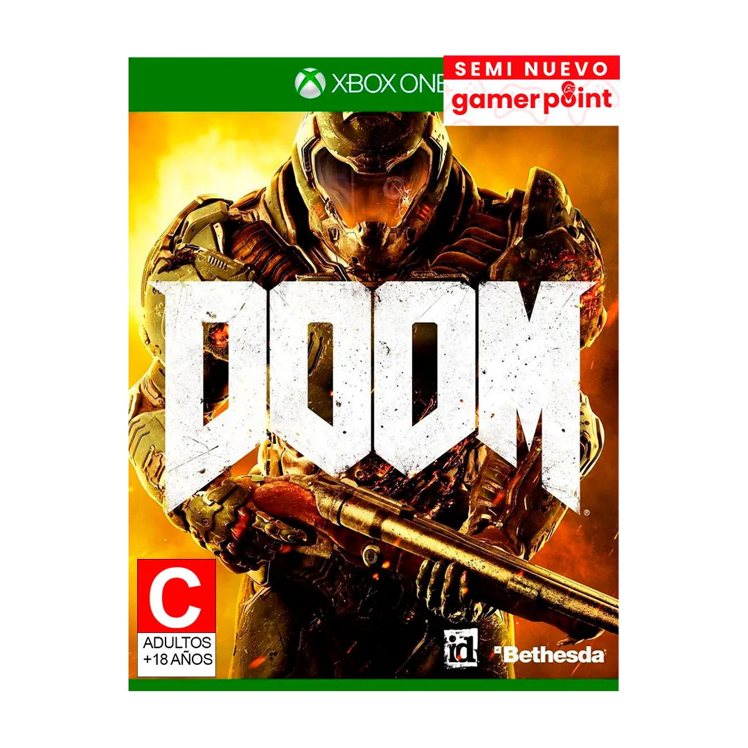 Doom Xbox One Usado