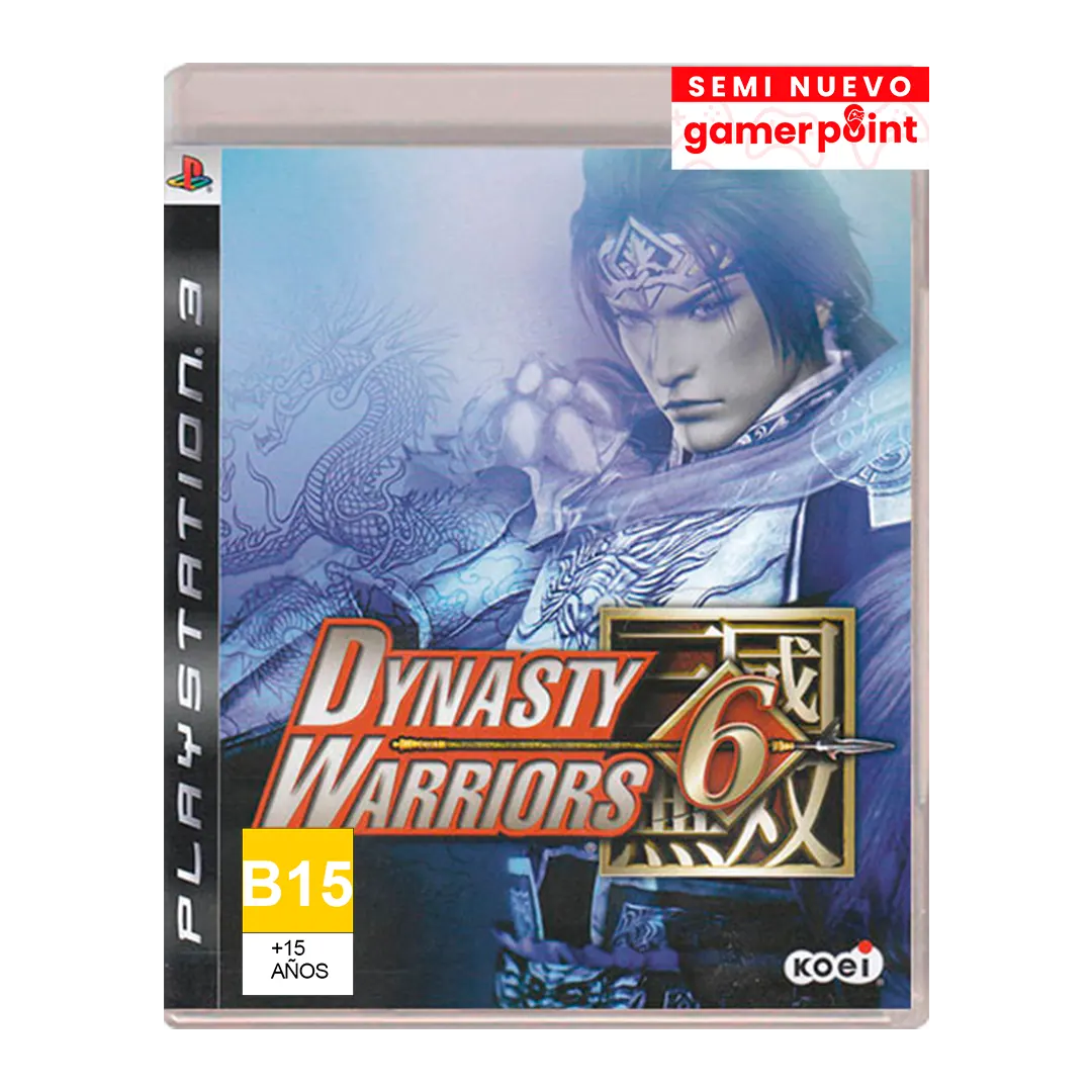 Dynasty Warriors 6 Ps3  Usado