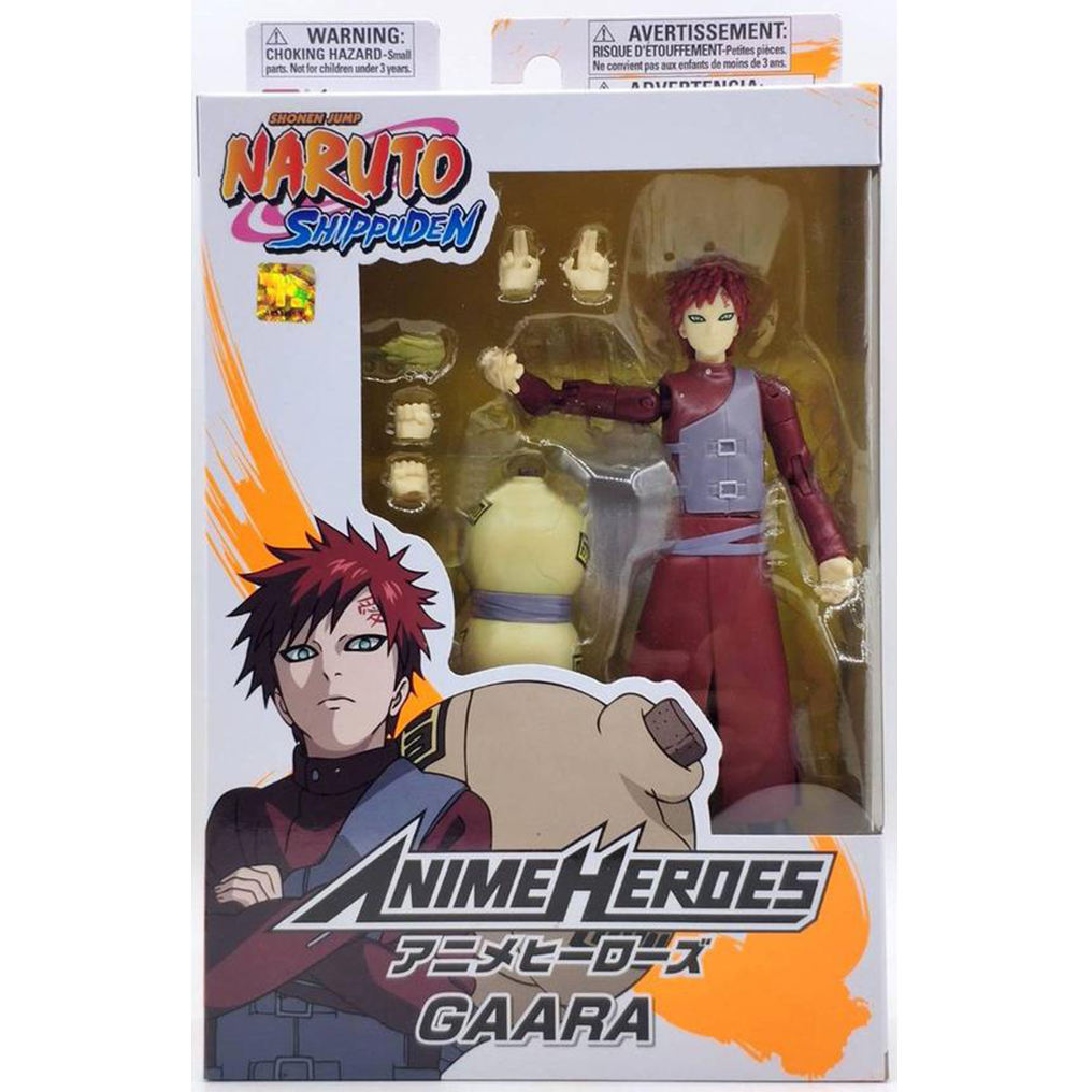 Bandai Naruto - Anime Heroes - Gaara 6.5" Figure
