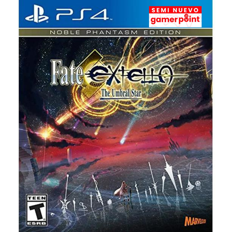 Fate Extella The Umbral Star Noble Phantasm Edition Ps4 Usado