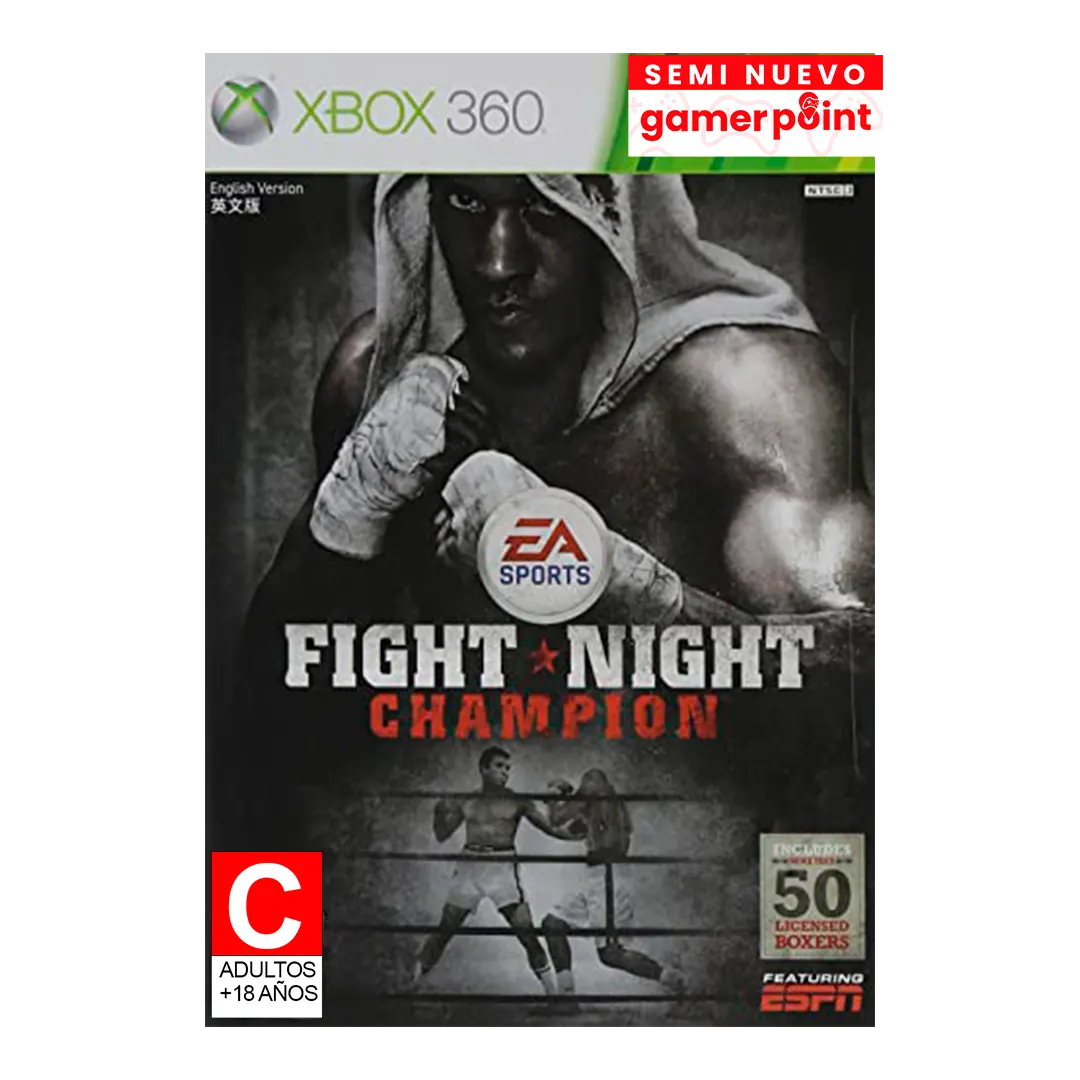 Fight Night Champion Xbox 360  Usado (Sin portada)