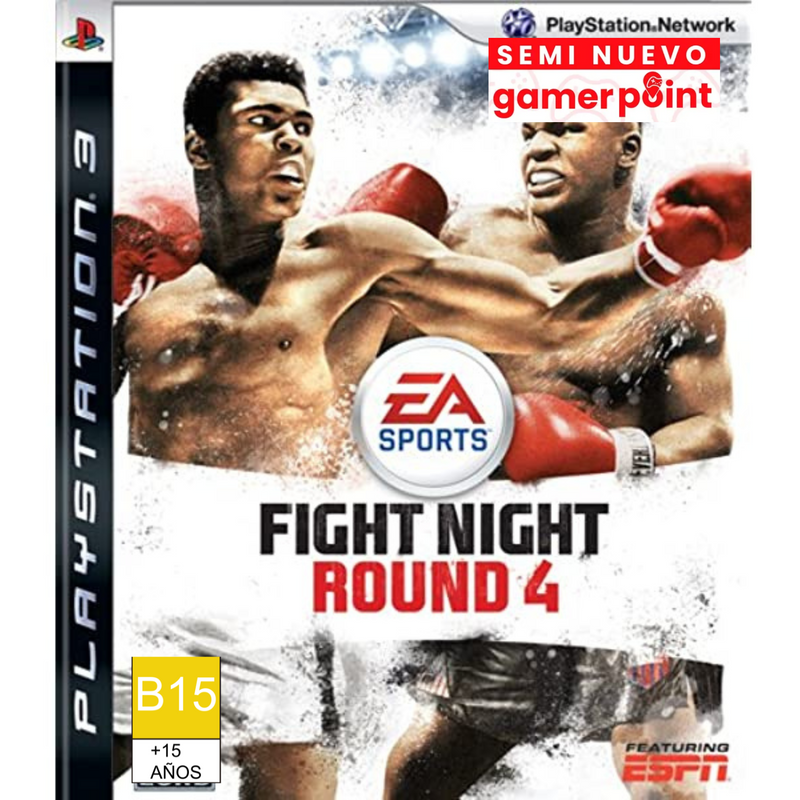 Fight Night Round 4 Ps3 Usado