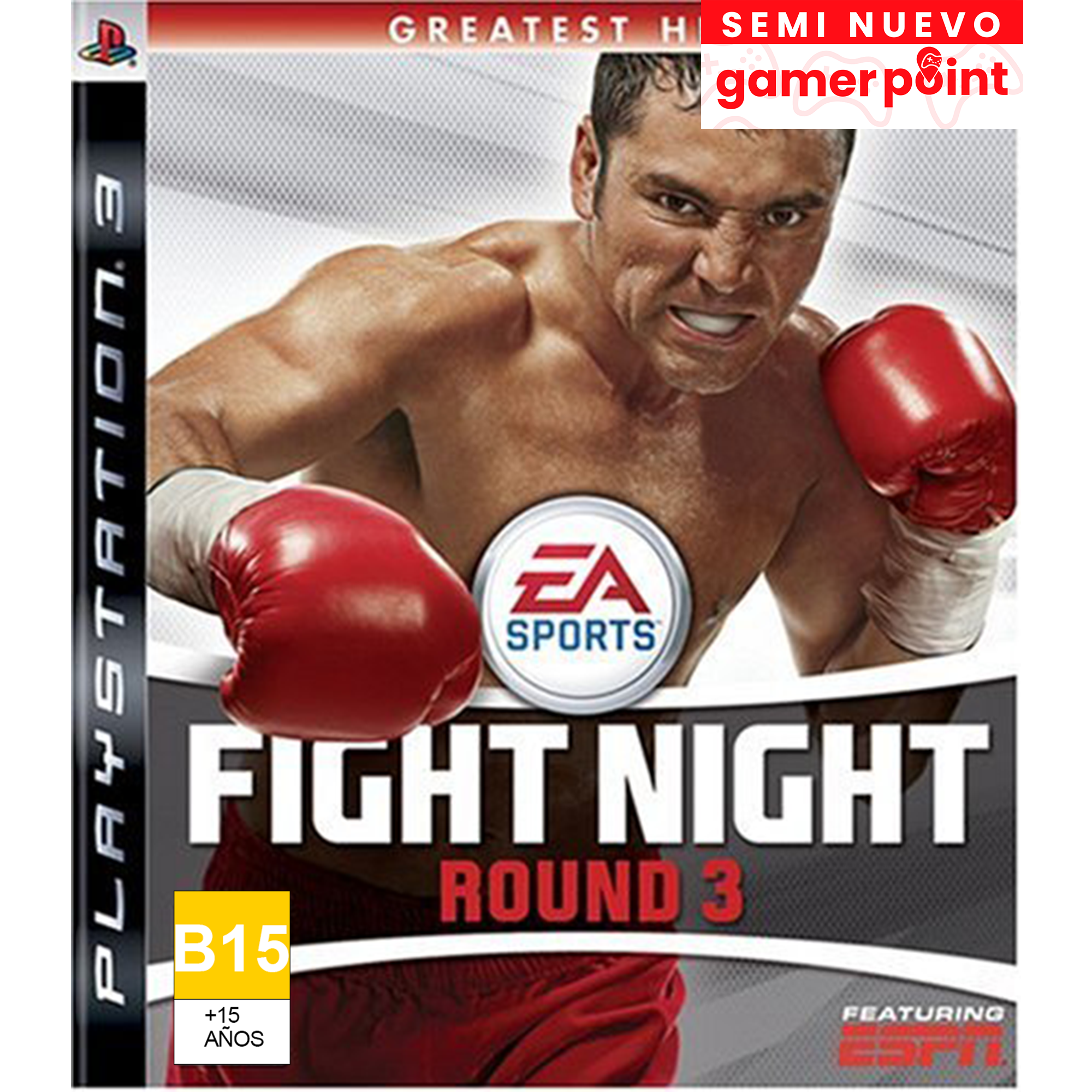Fight Night Round 3 Ps3  Usado