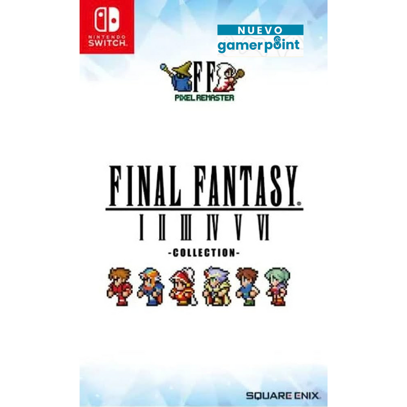 Final Fantasy I - VI Pixel Remaster Collection Nintendo Switch