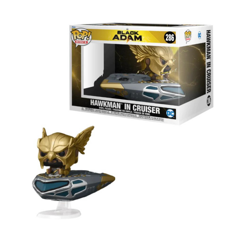 Funko Hawkman In Cruiser 286 (Black Adam)