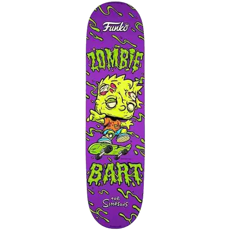 Funko Skateboard Deck The Simpsons - Zombie Bart 2021 Fall Convention