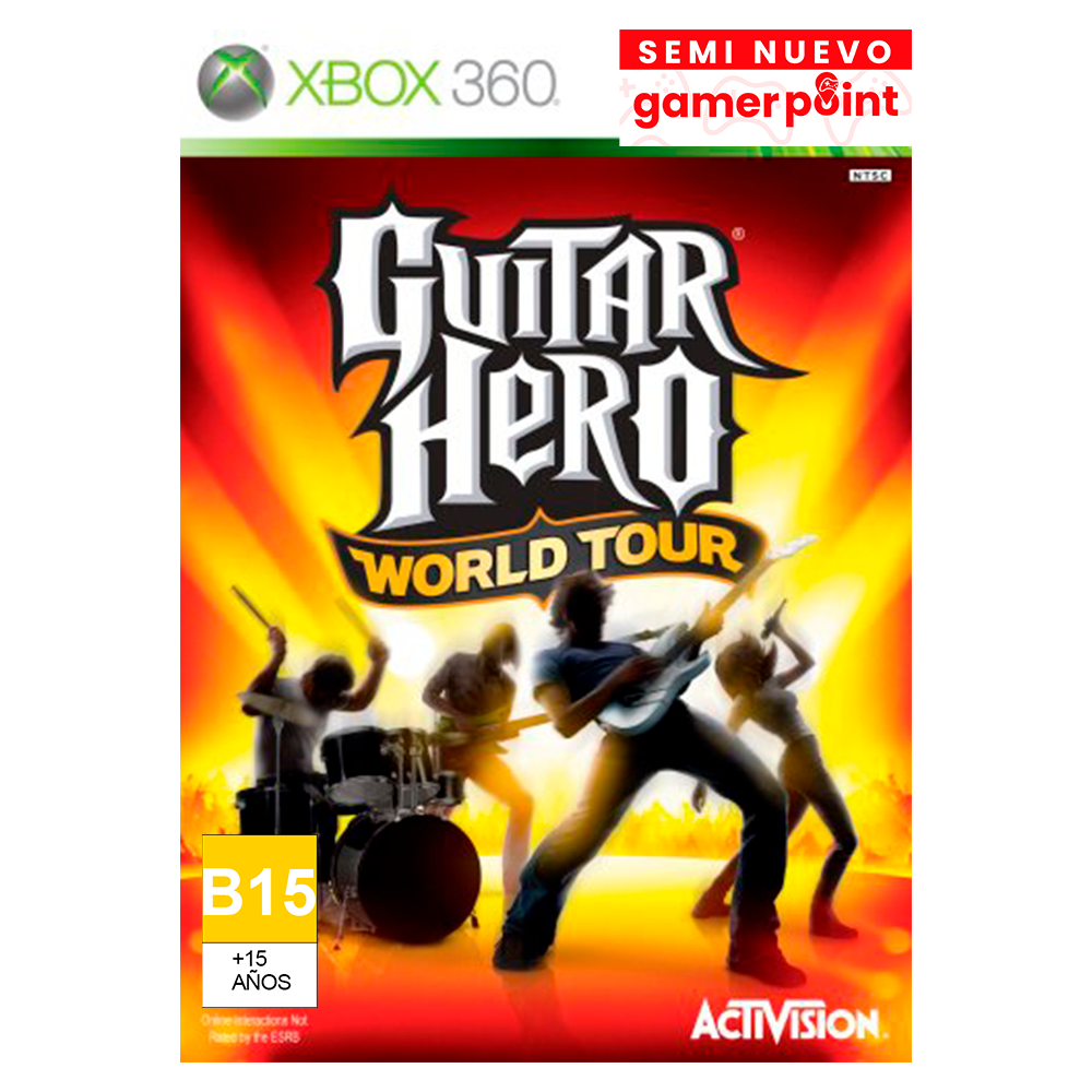 Guitar Hero World Tour Xbox 360  Usado