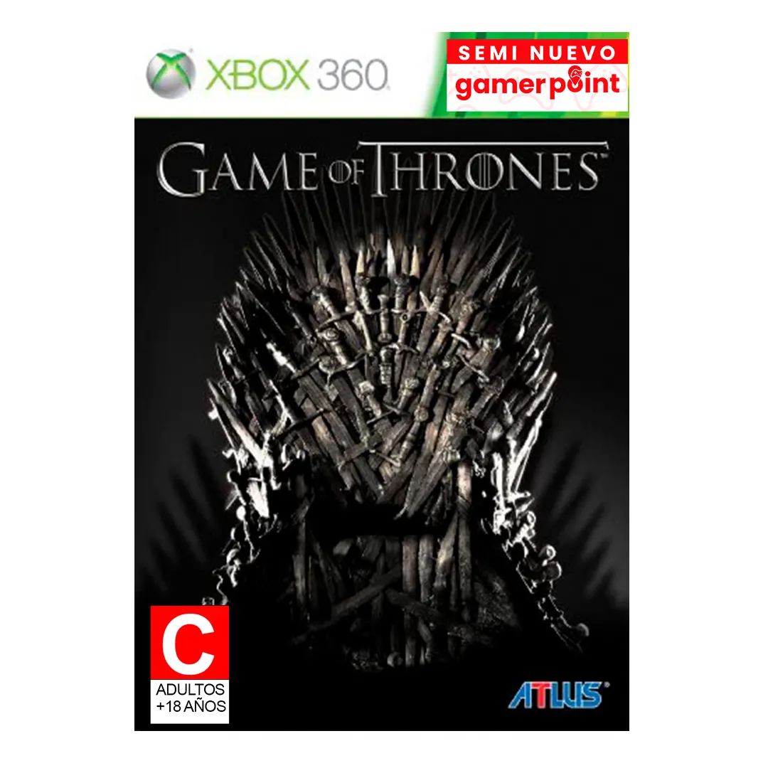 Game Of Thrones Xbox 360  Usado