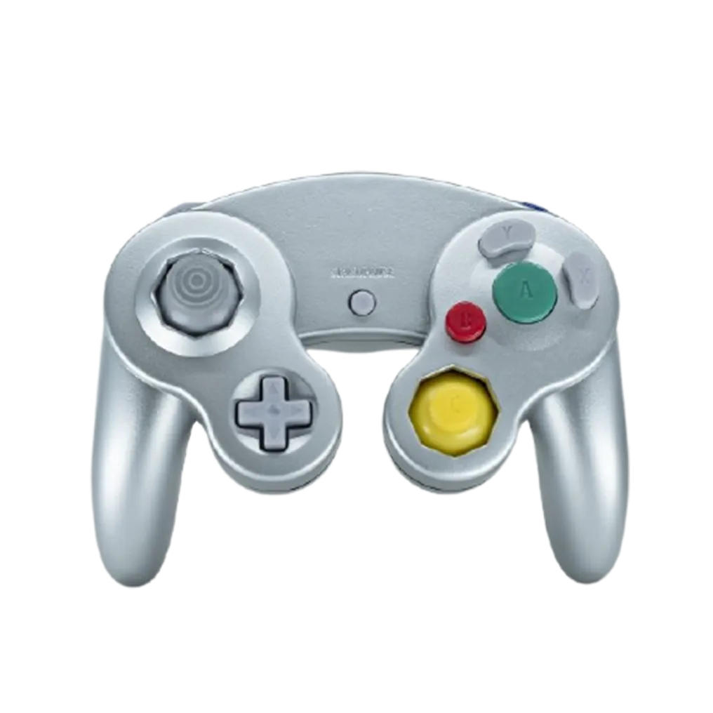 Game Cube Controller Wired Silver (For Gamecube/Wii U/Wii)
