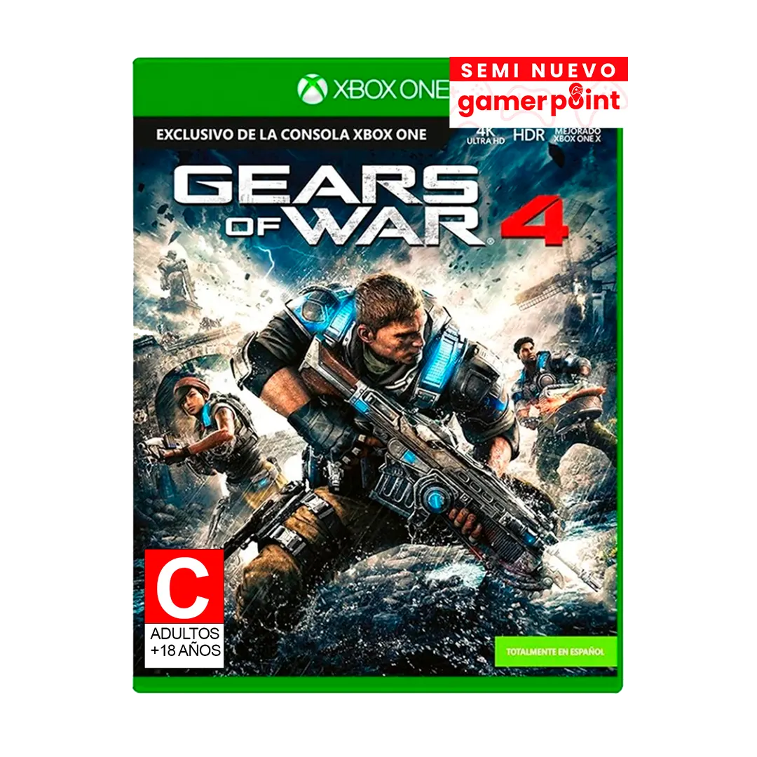 Gears Of War 4 Xbox One  Usado