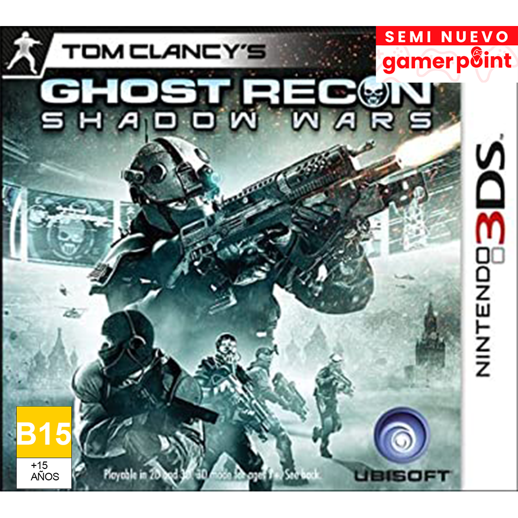 Ghost Recon Shadow Wars 3Ds  Usado