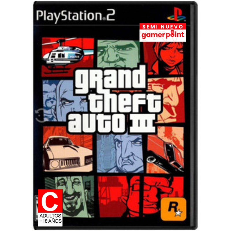 Grand Theft Auto III Ps2 Usado