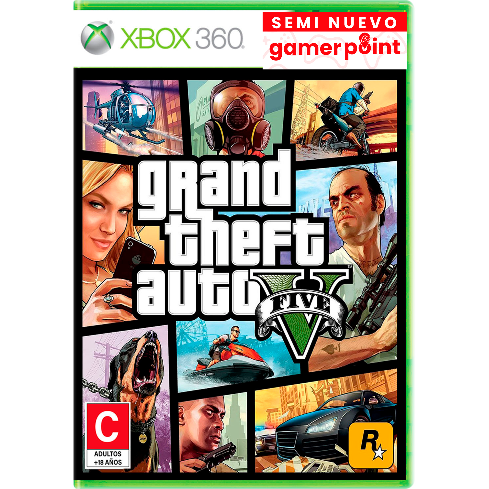 Grand Theft Auto V Xbox 360  Usado