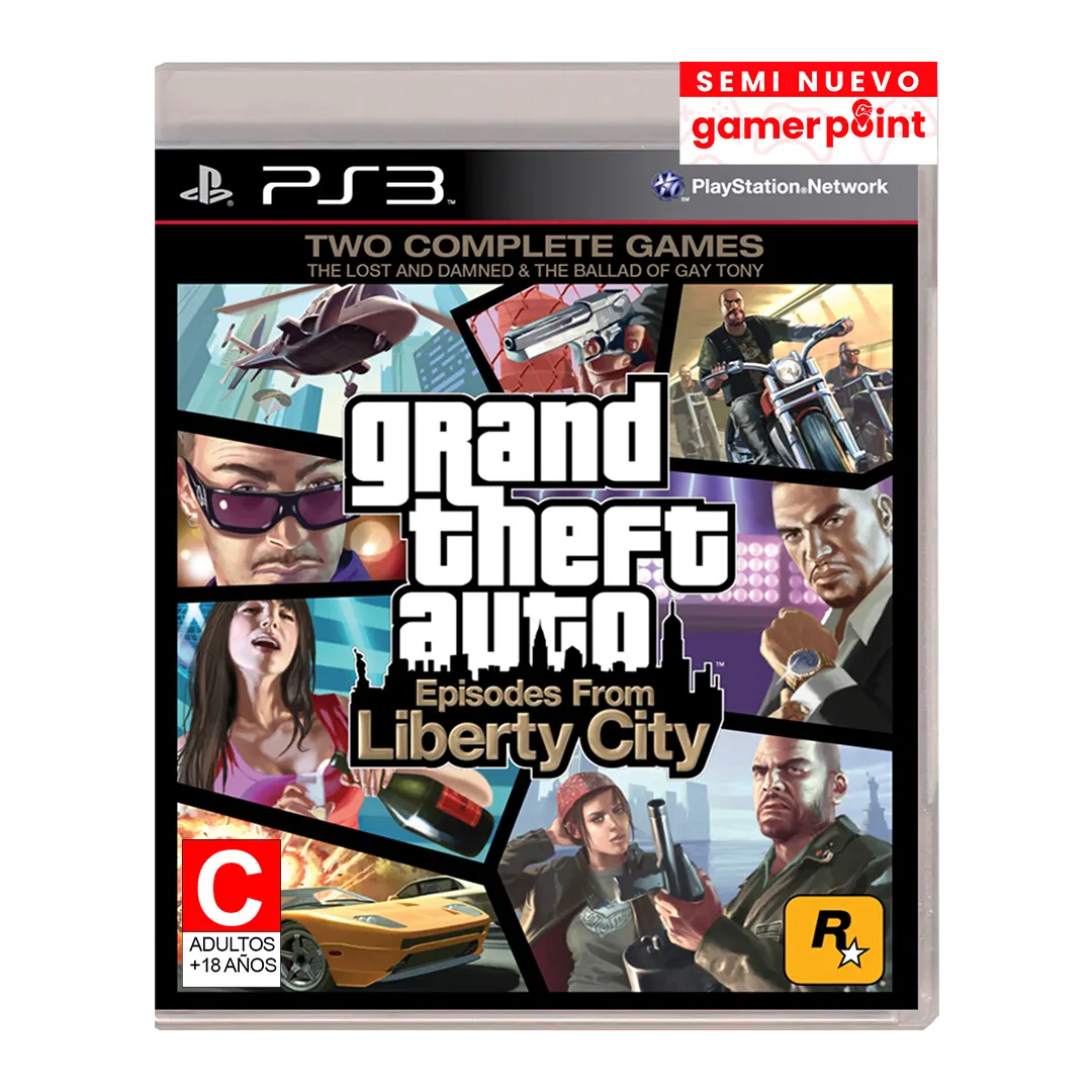 Grand Theft Auto Episodes from Liberty City Ps3 Usado